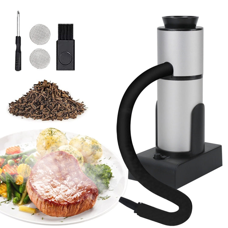 Attrezzo da cucina Rilevatore di fumo portatile Piatti molecolari per uso domestico Bistecca Fumatore di salmone, SK303 Upgrade Model Silver, SK303 Upgrade Model Black, SK305B Black, SK305B Silver