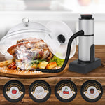 Attrezzo da cucina Rilevatore di fumo portatile Piatti molecolari per uso domestico Bistecca Fumatore di salmone, SK303 Upgrade Model Silver, SK303 Upgrade Model Black, SK305B Black, SK305B Silver