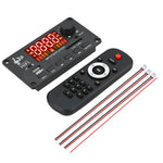 JX-Y04 Scheda di decodifica Bluetooth con schermo a colori 12V 50W, supporto FM / chiamata / registrazione, JX-Y04 White, JX-Y04 Black, JX-Y04 Black White