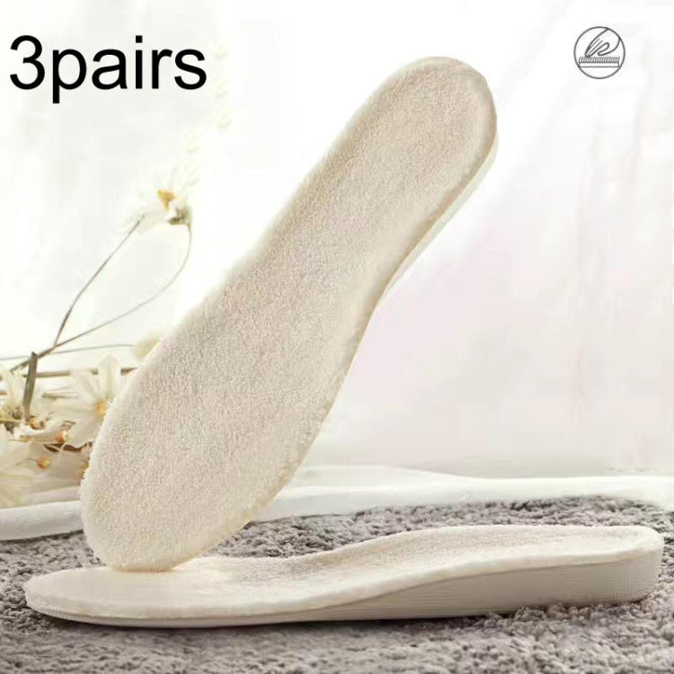 3 paia di solette invernali in velluto Solette interne calde per aumentare l'altezza, 1.5cm Beige, 2.5cm Beige, 3.5cm Beige, 1.5cm Gray
