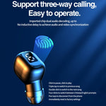 Auricolari Bluetooth M5 con display digitale