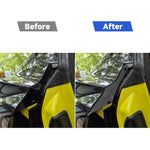 Adesivo per telaio interno della portiera posteriore per Chevrolet Corvette C8, 2 pezzi/set