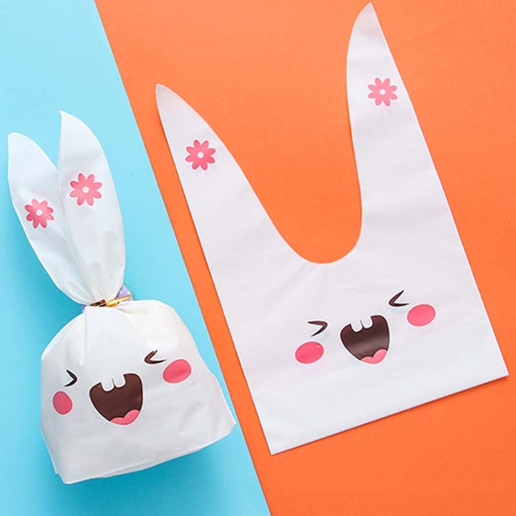 Sacchetto regalo cartone con orecchie coniglio 10x17cm