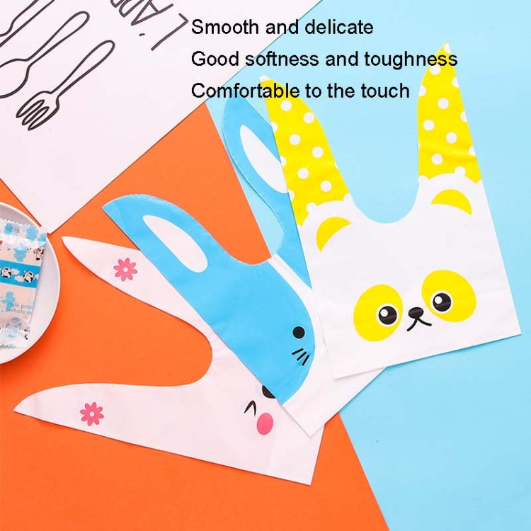 Sacchetto regalo cartone con orecchie coniglio 10x17cm