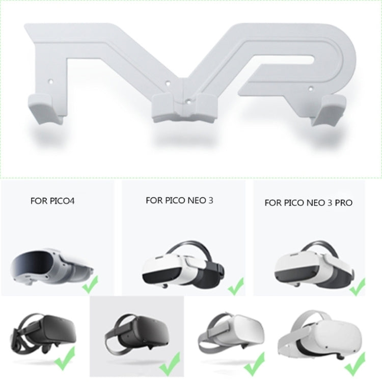 Espositore da parete per cuffie VR compatibile Pico e Oculus