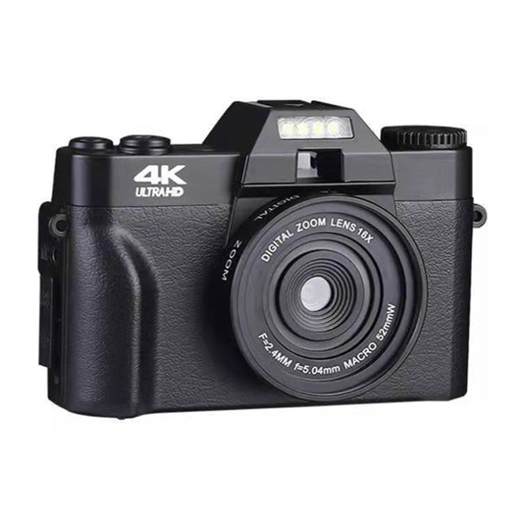 Fotocamera digitale R10 4K HD 48MP con schermo pieghevole retrò, R10