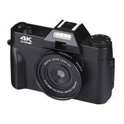 Fotocamera digitale R10 4K HD 48MP con schermo pieghevole retrò, R10