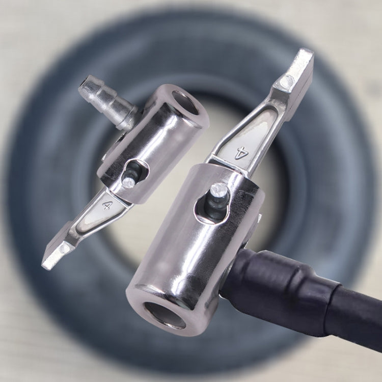 Connettore rapido per tubo della bocca del gas della bocca del pneumatico del tubo della pompa gonfiabile del veicolo da 2 pezzi, Inflatable Pump Adapter, Inflatable Pump Adapter No Deflating, Inflatable Pump Adapter Relieved