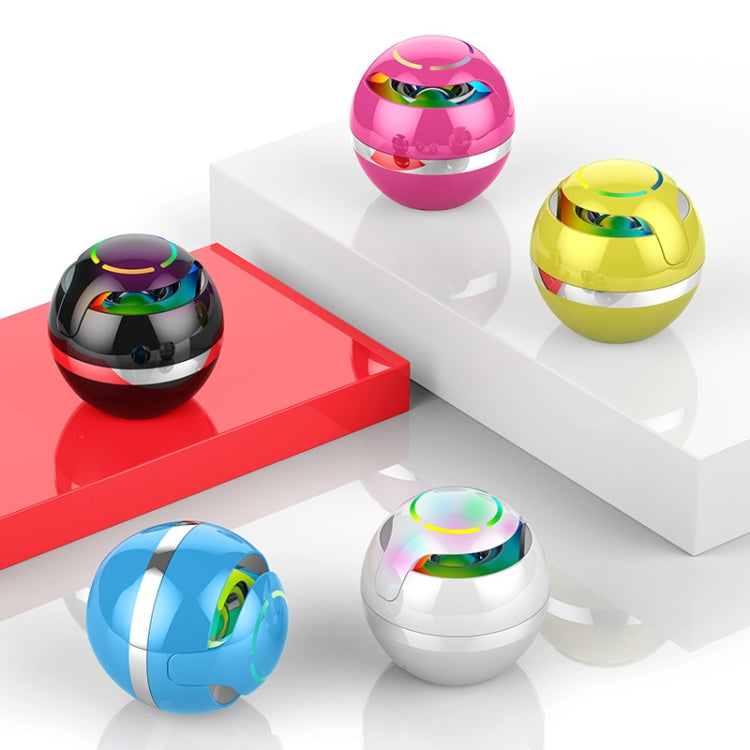 GS009 Bluetooth 4.2 Piccolo altoparlante a sfera rotonda con supporto TF Card / FM colorato Llight