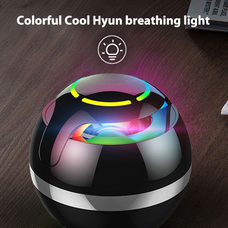 GS009 Bluetooth 4.2 Piccolo altoparlante a sfera rotonda con supporto TF Card / FM colorato Llight