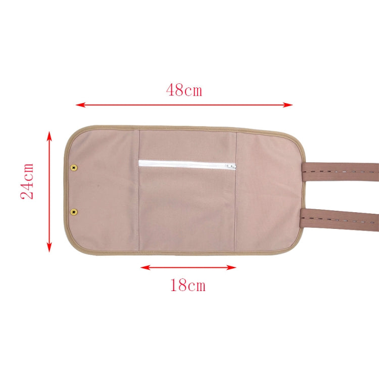 Confezione di olio di ricino riutilizzabile per la disintossicazione del fegato e il comfort durante il sonno (senza olio di ricino), Waist Khaki, Waist White, Waist  Pink