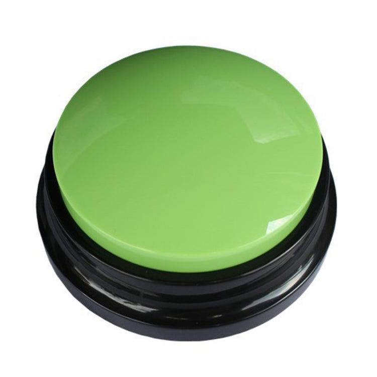 Pet Communication Button Dog Vocal Box Vocalizzatore di registrazione, stile: modello di registrazione, Dark Blue, Light Blue, Green, Purple, Red, Orange, Rose Red, Pink, Yellow, Lake Blue, White