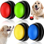 Pet Communication Button Dog Vocal Box Vocalizzatore di registrazione, stile: modello di registrazione, Dark Blue, Light Blue, Green, Purple, Red, Orange, Rose Red, Pink, Yellow, Lake Blue, White