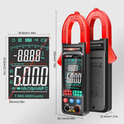 ANENG Multimetro intelligente completamente automatico con morsetto multifunzione a grande schermo, ST211 Red, ST211 Black, ST212 Red DC Current, ST212 Black DC Current