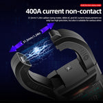 Multimetro digitale con morsetto 400A e display a colori