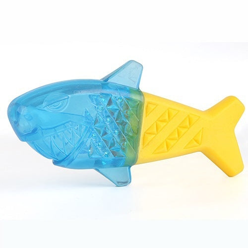 2pcs giocattoli di ossa congelate denti di cane da compagnia digrignamento giocattoli TPR, Ball, Bone, Small Fish