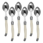 Coltello, forchetta, cucchiaio in acciaio inossidabile, manico in plastica, stoviglie occidentali, 3 In 1, 4 In 1, 6 Knives, 6 Forks, 6 Spoons, 6 Tea Spoons