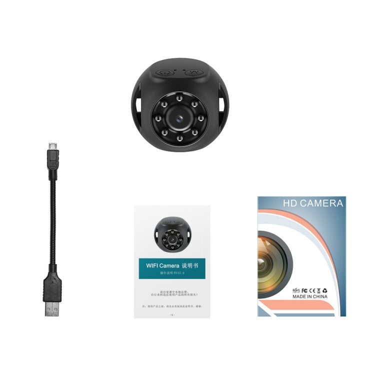 Telecamera WiFi HD visione notturna a infrarossi WK10
