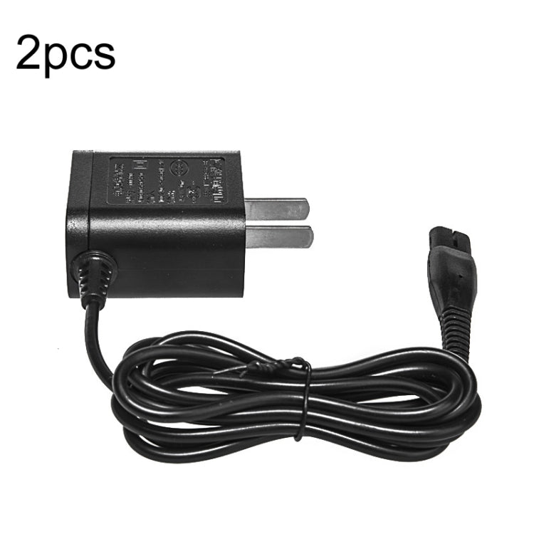2 pz A00390 4.3 V Caricatore Adattatore Rasoio per PHILIPS RQ310 RQ312 RQ311 RQ338 RQ331 S510 S511, Spina DEGLI STATI UNITI, 2pcs A00390 US Plug