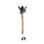 5pcs gatto dentizione bastone giocattolo denti pulizia catnip stuzzicare bastone, 5pcs Lafite, 5pcs Black Feathers, 5pcs Yellow Feathers