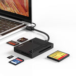 Lettore schede memoria 5 in 1 USB-C Blueendless