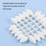 2 scatole di tamponi di cotone per animali domestici Prodotti per la pulizia dell'orecchio di cani e gatti, Pet Cotton Swabs