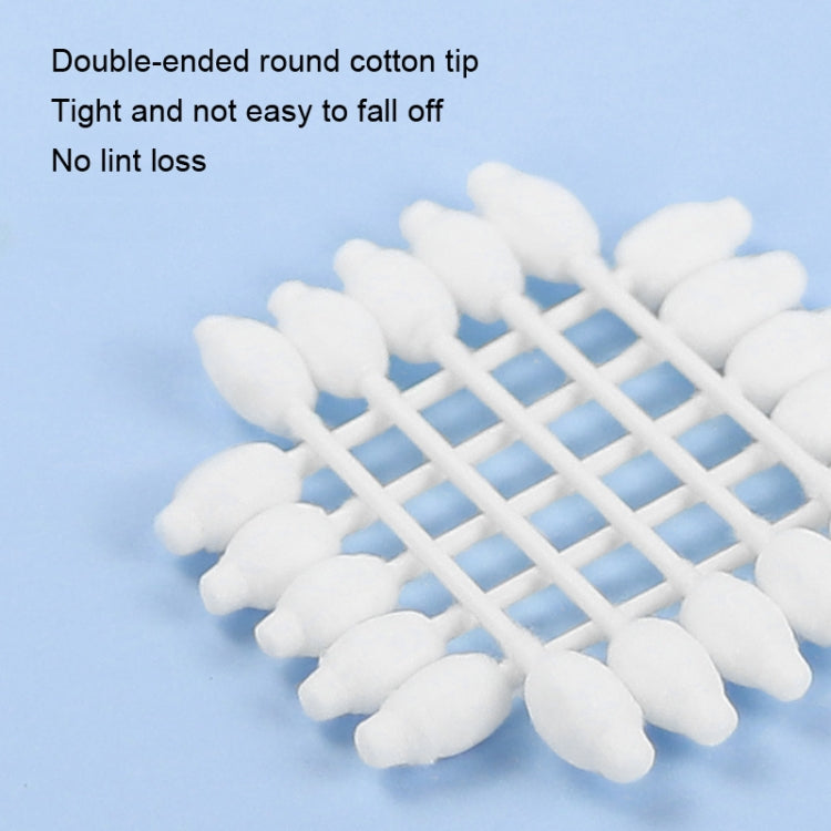 2 scatole di tamponi di cotone per animali domestici Prodotti per la pulizia dell'orecchio di cani e gatti, Pet Cotton Swabs