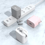 Custodia protettiva in silicone per caricabatterie Apple e Huawei