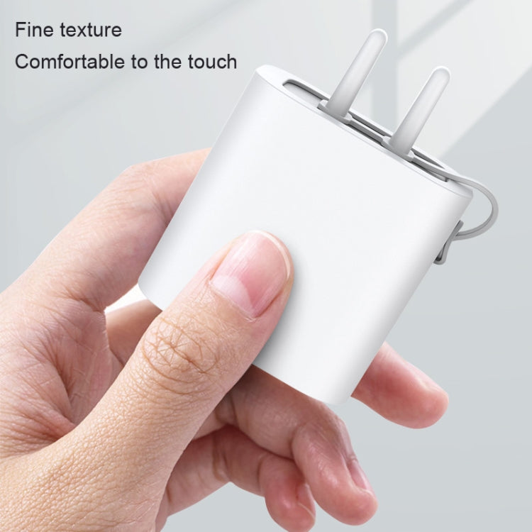Custodia protettiva in silicone per caricabatterie Apple e Huawei