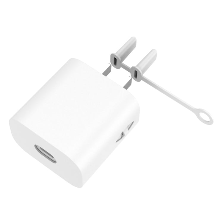 Custodia protettiva in silicone per caricabatterie Apple e Huawei