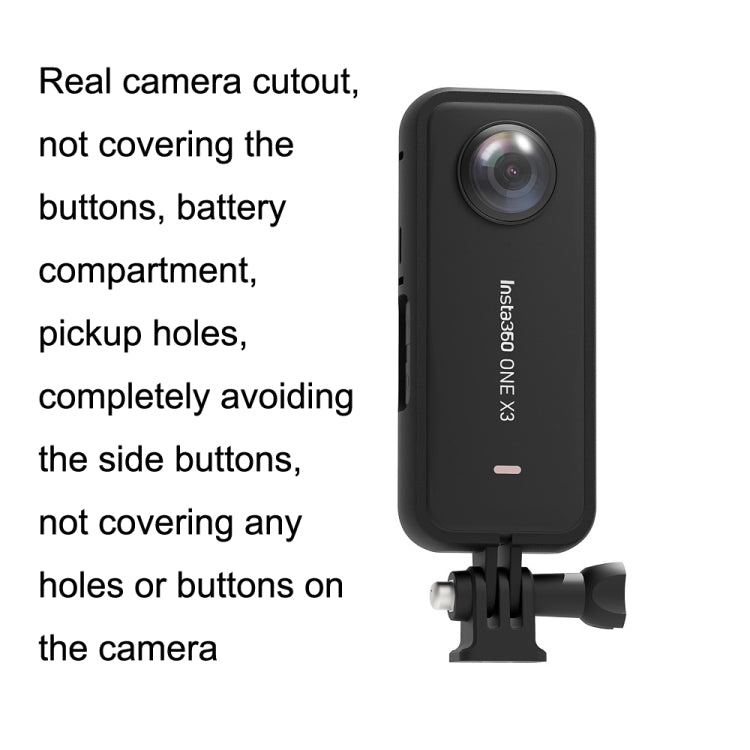 Bordo protezione plastica per Insta360 One X3