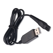 2 in vendita HQ8505 Cavo di alimentazione per caricabatterie USB per rasoio da 15 V per PHILIPS HQ7120 HQ8830 PT730 AT757 RQ1060, 2pcs HQ8505 USB Plug