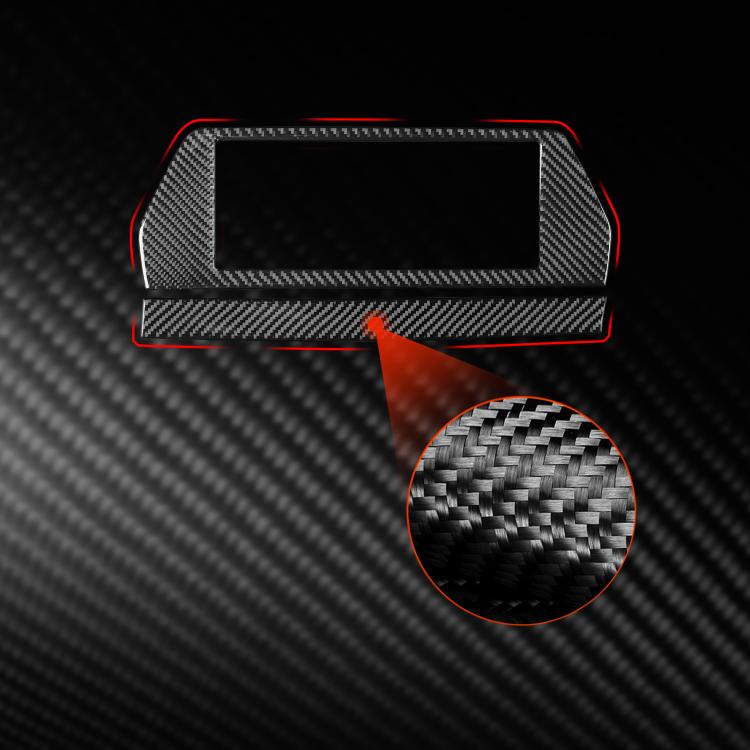 Per BMW Serie 8 G14 2019-2024 Guida a destra 2 pezzi/set Adesivo per cornice schermo di navigazione, Right-hand Drive