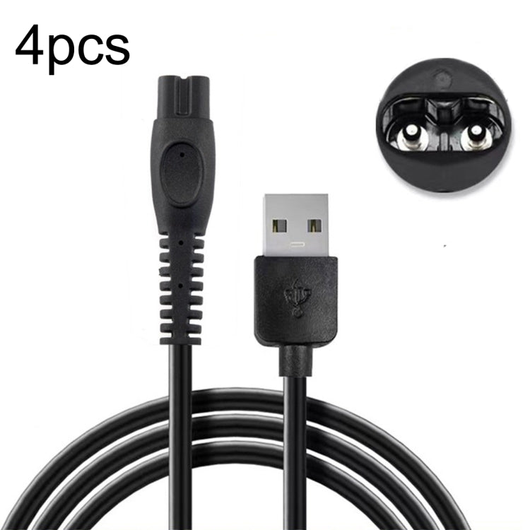 Per Philips Electric Shaver PQ888 889 Cavo di ricarica USB da 4 pezzi 5V, 4pcs PQ888 USB Plug