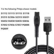 Per Philips Electric Shaver PQ888 889 Cavo di ricarica USB da 4 pezzi 5V, 4pcs PQ888 USB Plug