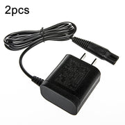 Adattatore per caricabatterie per rasoio da 2 pezzi HQ850 8V per PHILIPS HQ915 HQ916 HQ988 HQ909 S5077, spina americana, 2pcs HQ850 US Plug