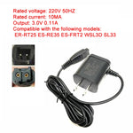 Caricabatterie 3V per rasoio Panasonic modelli ER-RT25 ES-RE35
