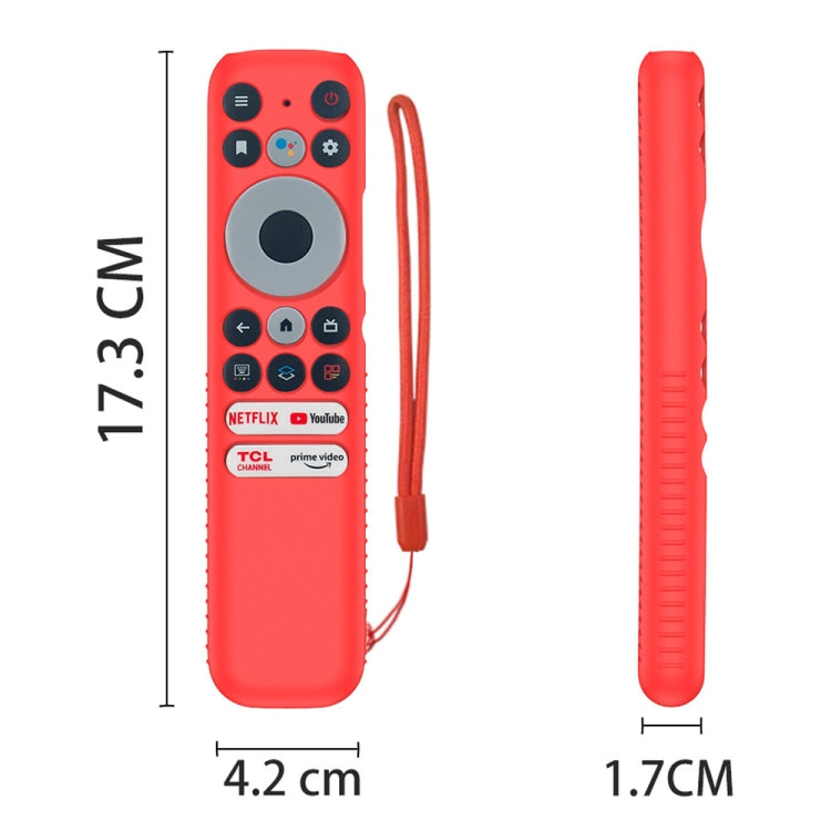Custodia in silicone per telecomando TCL RC902N FMR1