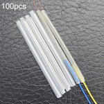 P2102-60 Tubi trasparenti speciali in fibra ottica da 100 pezzi