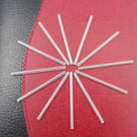 P2102-60 Tubi trasparenti speciali in fibra ottica da 100 pezzi