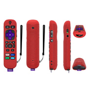 Per TCL Roku Voice Remote Pro Y30 Telecomando Custodia protettiva in silicone antiurto, For TCL Roku Voice Remote Pro(Black), For TCL Roku Voice Remote Pro(Orange), For TCL Roku Voice Remote Pro(Red), For TCL Roku Voice Remote Pro(Luminous Green)
