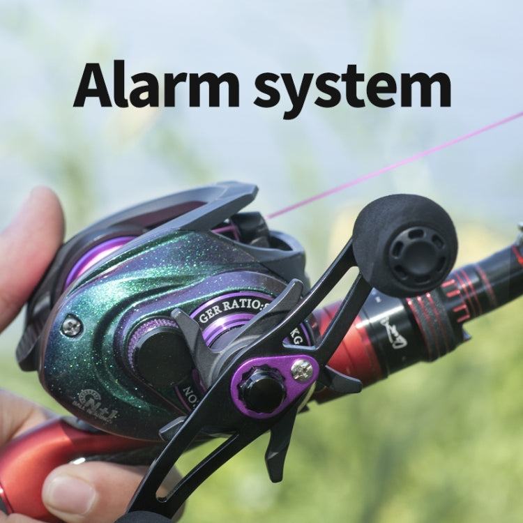 TAKUMI-S BJ2000 Metal Far Casting Anti-Fry Line Mulinello da goccia d'acqua con mulinello da pesca con allarme di scarico, BJ2000 Left, BJ2000 Right