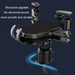 Presa d'aria per auto Gancio capovolto Forte supporto per telefono cellulare, Cool Black, High-grade Black