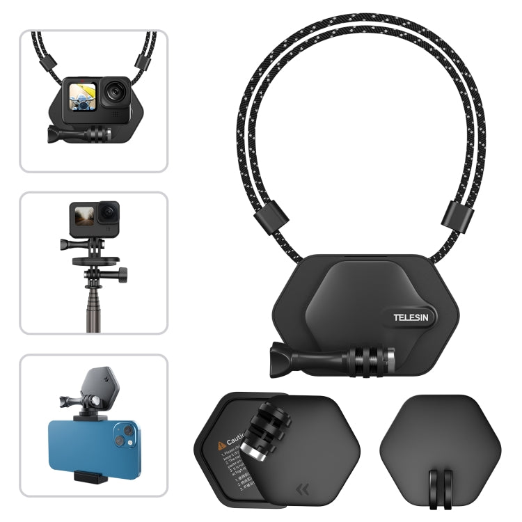 Supporto a sgancio rapido magnetico per videocamera sportiva