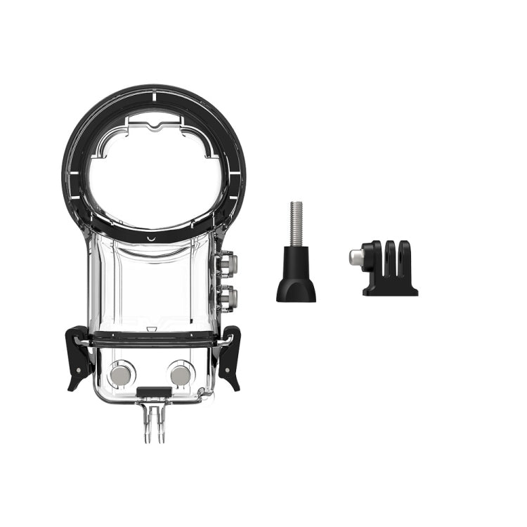 Custodia subacquea sigillata per custodia impermeabile per fotocamera Insta360 X3 (neutro senza logo), Neutral Without Logo