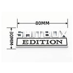 5pcs Carrozzeria Posteriore Modifica Badge Targa Etichetta