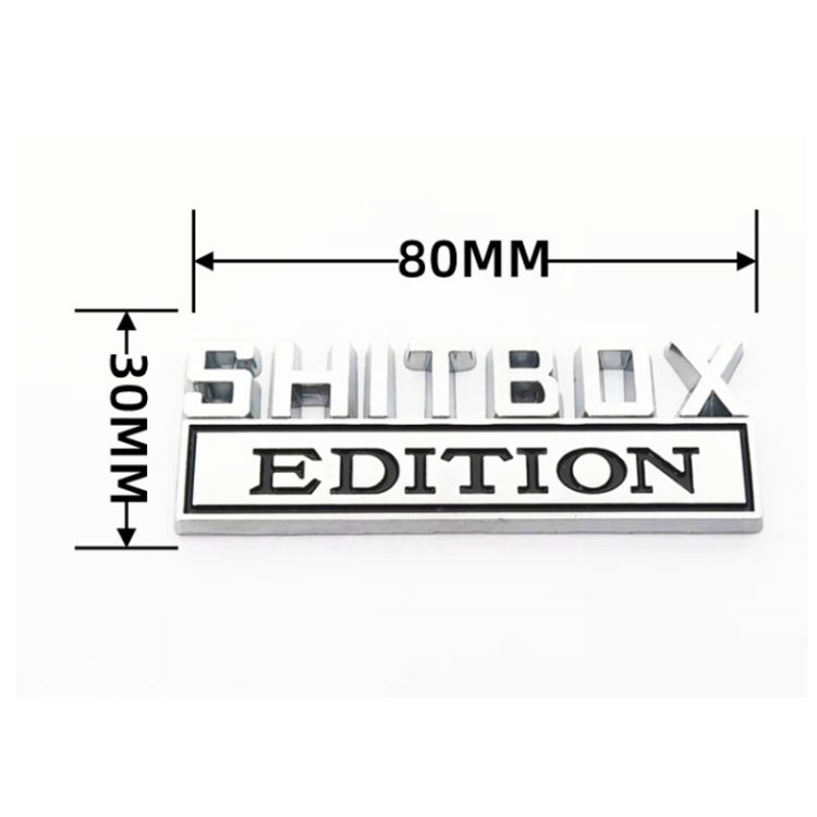 5pcs Carrozzeria Posteriore Modifica Badge Targa Etichetta