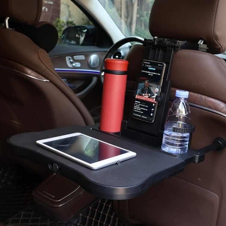 Supporto per computer da tavolo per tazza da viaggio regolabile multifunzionale con schienale per auto, A08