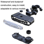 SF31 fanale posteriore per freno intelligente per bicicletta USB Alerter Night Ride Mountain Vehicle Turn fanali posteriori a LED, SF31 New Remote Control