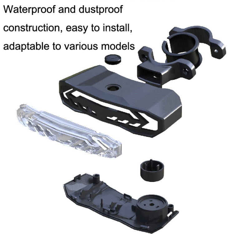 SF31 fanale posteriore per freno intelligente per bicicletta USB Alerter Night Ride Mountain Vehicle Turn fanali posteriori a LED, SF31 New Remote Control